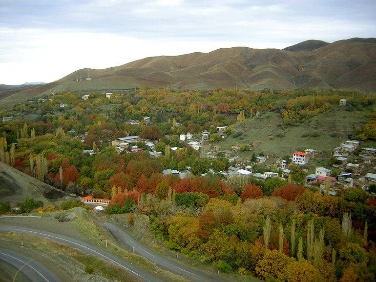 روستای برغان از بهترین جاذبه های تفریحی کرج